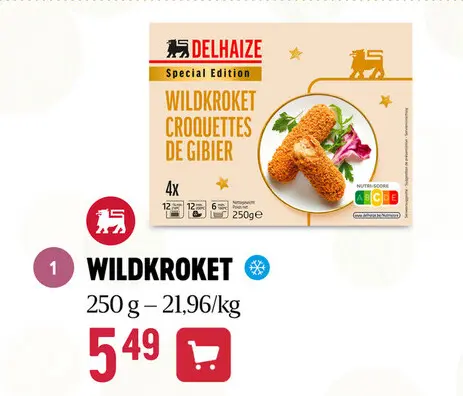 Aanbieding: Wildkroket