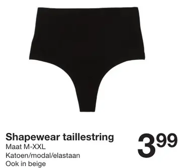 Aanbieding: Shapewear taillestring