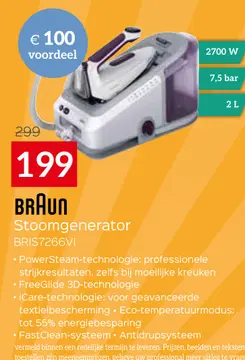 Aanbieding: Stoomgenerator BRIS7266VI
