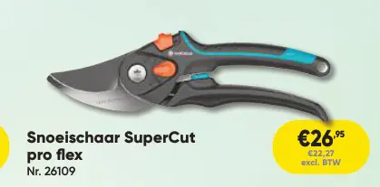 Promotie: Snoeischaar SuperCut pro flex
