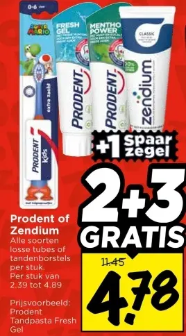 Aanbieding: Prodent of Zendium