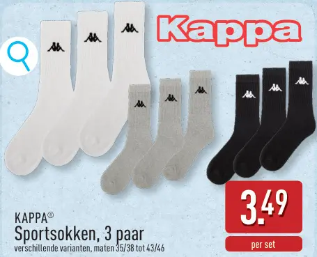 Promotie: KAPPA® Sportsokken