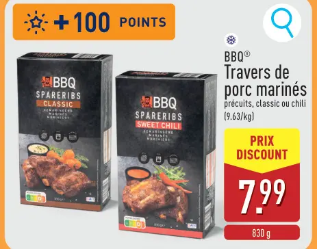 Offre: Travers de porc marinés