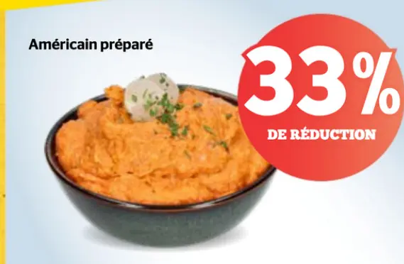 Offre: Américain préparé