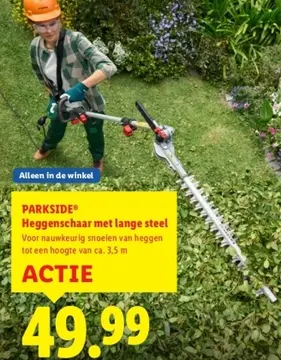 Aanbieding: PARKSIDE® Heggenschaar met lange steel
