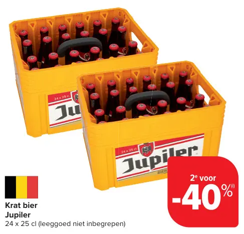 Promotie: Krat bier