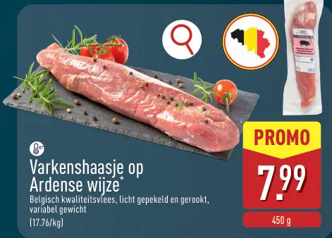 Promotie: Varkenshaasje op Ardense wijze