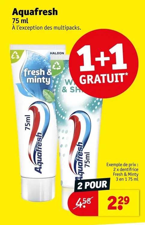 Offre: Aquafresh