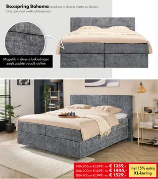 Aanbieding: Bahama boxspring