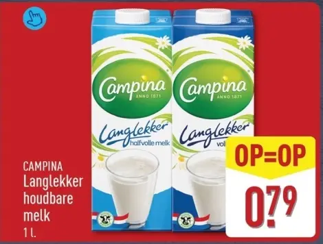 Aanbieding: Langlekker houdbare melk