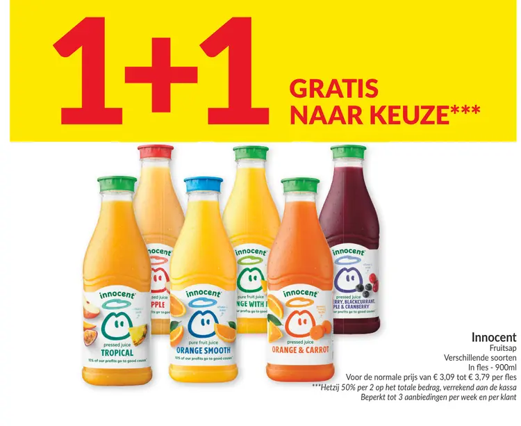 Promotie: Fruitsap