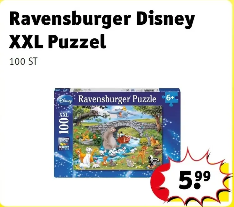 Aanbieding: Ravensburger Disney XXL Puzzel