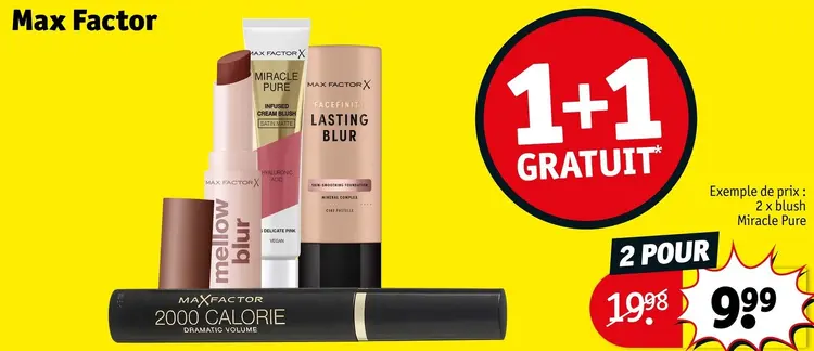 Offre: Max Factor maquillage