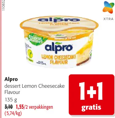 Promotie: dessert Lemon Cheesecake Flavour