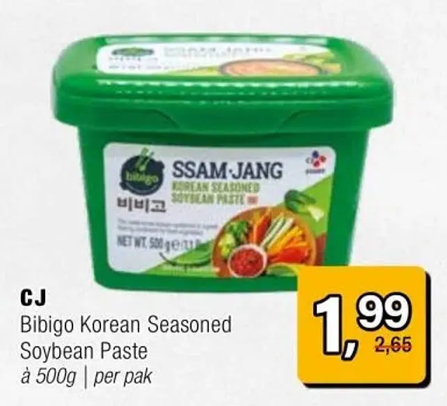 Aanbieding: Bibigo Korean Seasoned Soybean Paste