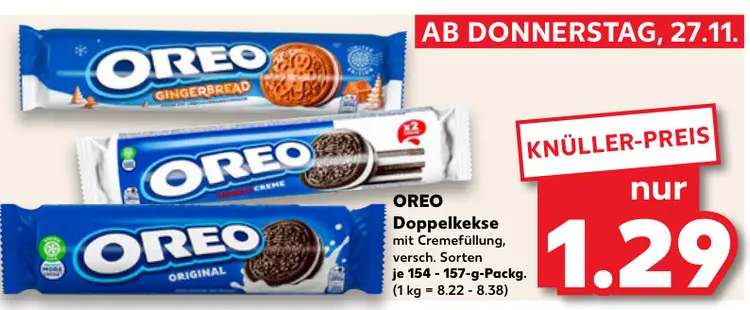 Aanbieding: Oreo Doppelkekse