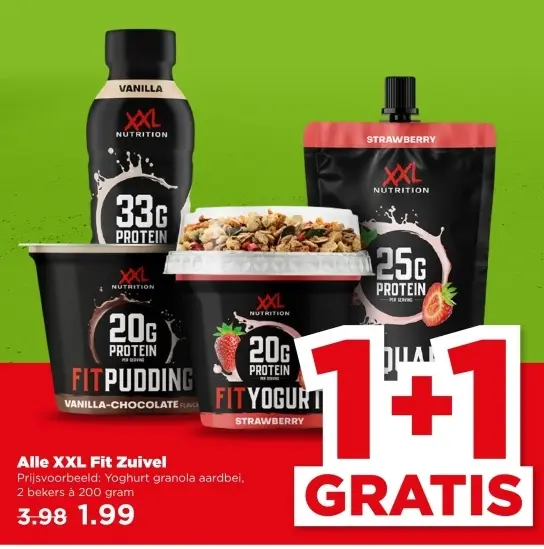 Aanbieding: XXL Fit Zuivel