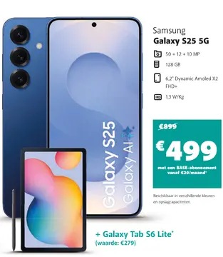Aanbieding: Samsung Galaxy S25 5G