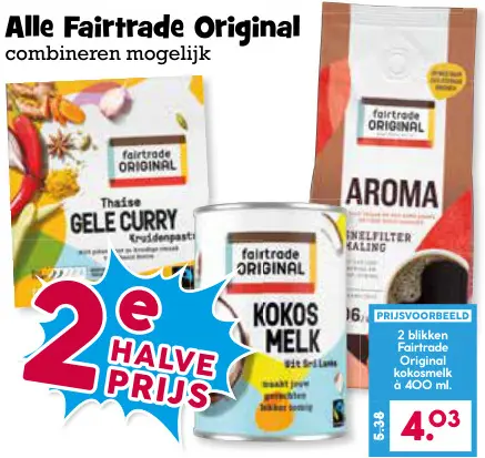 Aanbieding: Fairtrade Original