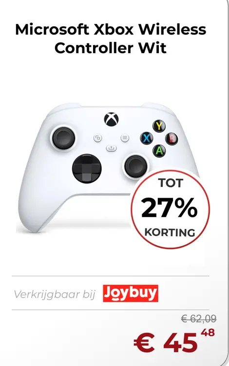 Aanbieding: Xbox Wireless Controller Wit