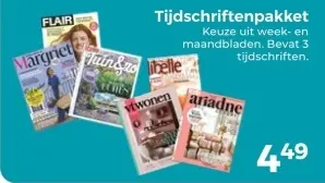 Aanbieding: Tijdschriftenpakket