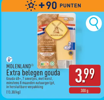 Promotie: Gouda extra-affiné