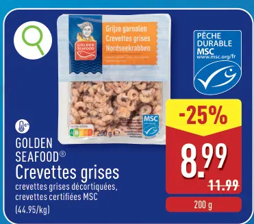 Offre: Crevettes grises