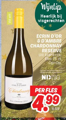 Aanbieding: Ecrin d'or & d'ambre chardonnay reserve