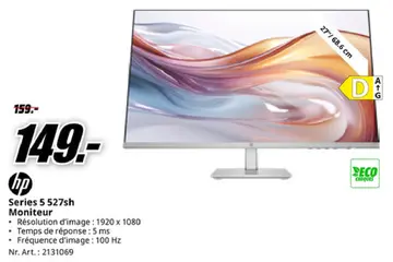 Offre: Series 5 527sh Moniteur