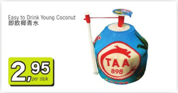 Aanbieding: Easy to Drink Young Coconut