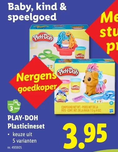 Promotie: Plasticineset
