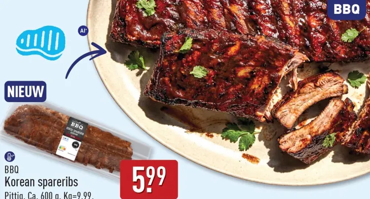 Aanbieding: Korean spareribs