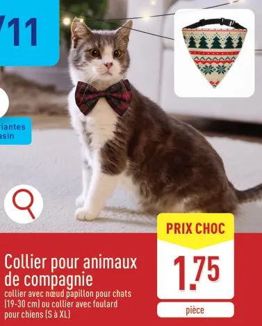 Offre: Collier pour animaux de compagnie