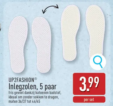 Promotie: Inlegzolen