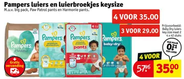 Aanbieding: Luiers en luierbroekjes keysize