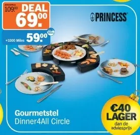 Aanbieding: Gourmetstel Dinner4All Circle
