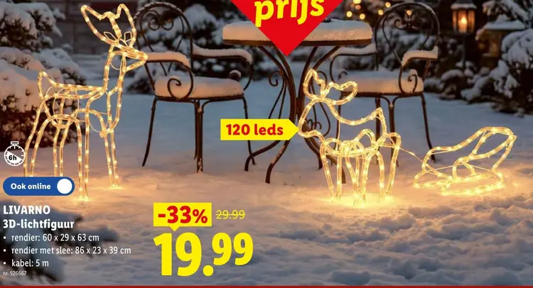 Promotie: 3D-lichtfiguur