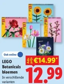 Aanbieding: LEGO Botanicals bloemen