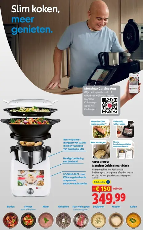 Promotie: Monsieur Cuisine smart black