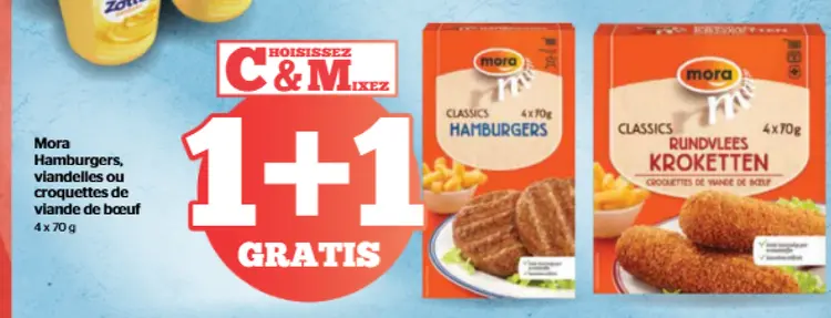Offre: Hamburgers, viandelles ou croquettes de viand