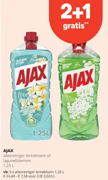Aanbieding: allesreiniger lentebloem of lagunebloemen