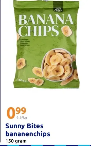 Promotie: bananenchips