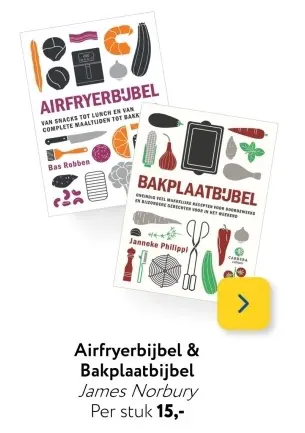 Aanbieding: Airfryerbijbel & Bakplaatbijbel