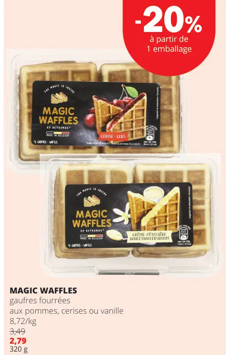 Offre: Magic waffles