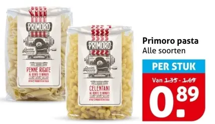 Aanbieding: pasta