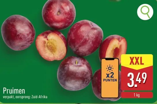 Promotie: Pruimen