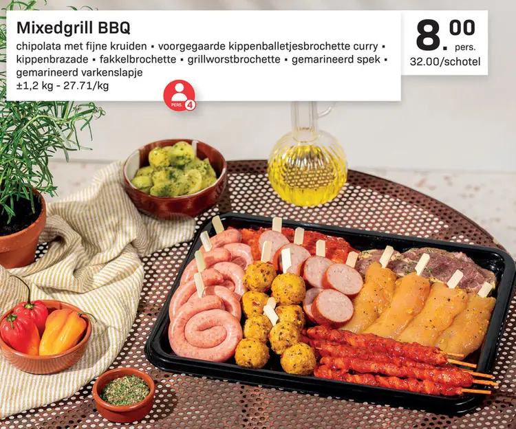 Promotie: Mixedgrill BBQ