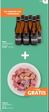 Aanbieding: Omer sterk blond bier