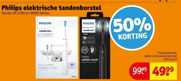 Aanbieding: elektrische tandenborstel