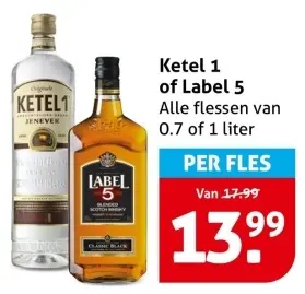 Aanbieding: Ketel 1 of Label 5